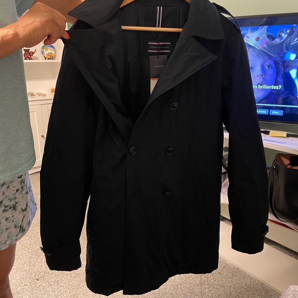 Tommy Hilfiger men raincoat